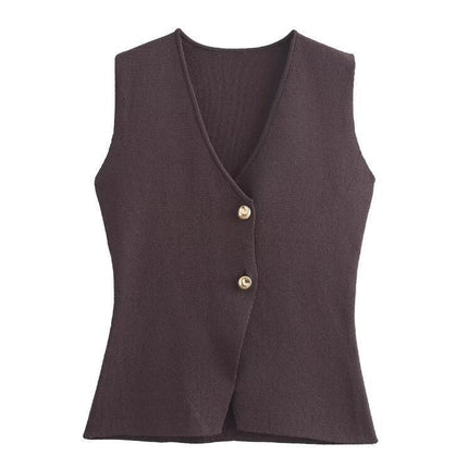 Foreign trade cross-border supply wholesale knitted vest fashion leisure cross-border supply cross-border supply wholesale new