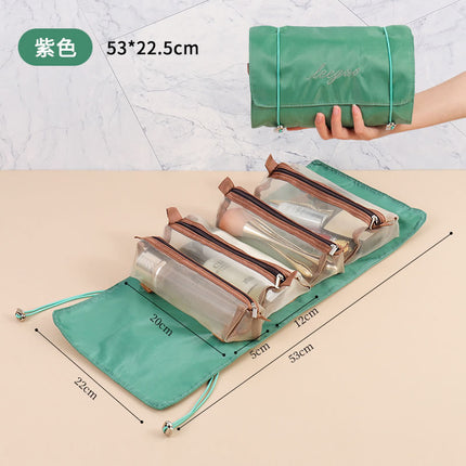 New Cosmetic Bag Four-In-One Travel Portable Multi-Functional Large-Capacity Removable Toiletry Storage Bag