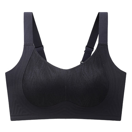 Rabbit Ear Large Bust Bra for Women, Summer Lift-Up Anti-Sagging Slimming Plus Size Seamless Thin Breathable Bra