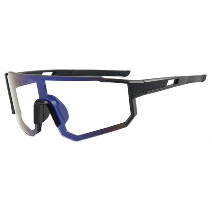 2024 New Outdoor Color-Changing Cycling Glasses for Men and Women One-Piece Large-Frame Sunglasses Bicycle Fashion Sports Sunglasses