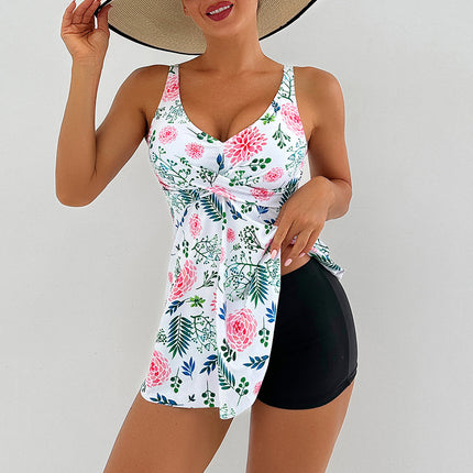 New Amazon one-piece ladies swimming dress foreign trade bikini European and American split swimsuit women manufacturers wholesale
