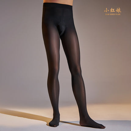 Little Hongniang 120D Fall/Winter Wear Non-slip Forged Silk Stockings Matte Anti-hook Silk plus size Sexy Tight Smooth Pants