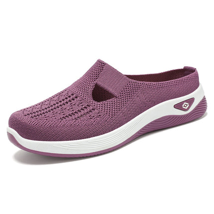Shoes Women's Cross-border plus size Women's Shoes Soft Sole Not Tired Feet Slip-on Mother Shoes Mesh Breathable Old Beijing Cloth Shoes