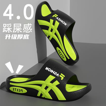 Men's Summer New Versatile Outdoor Trendy Home Fashion Bath Thick-Soled Non-Slip Ultra-Soft Sole Slippers