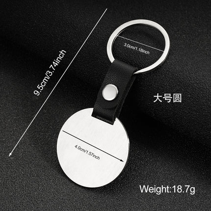 Unisex Bottle Opener Coolnuo Stainless Steel Rectangular Keychain Is, Business Gift Brushed Round Jewelry