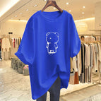 Blue [back bear-white] / S