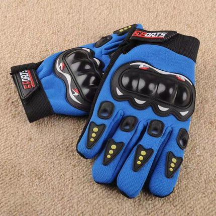 Motorcycle Riding Gloves, Hard-Shell Protective Half-Finger Outdoor Sports Gloves, Breathable, Non-Slip, Touch-Screen Compatible Motorcycle Gloves