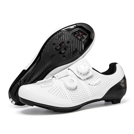 Cross-border New Road Car Lock Shoes Hard Bottom Bike Shoes suit Breathable Lockless Cycling Shoes Men's Mountain Bicycle Shoes