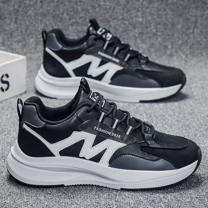 New men's shoes breathable spring and autumn light fashion sneaker soft bottom Korean casual shoes running men's sneaker