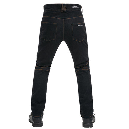 Factory Direct Sales Motorcycle Racing Rider Straight Jeans Pants Off-Road Motorcycle Racing Riding Pants Knee Pads with Cover
