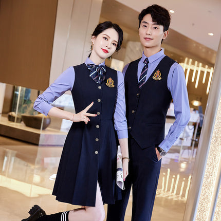 Teachers' Work Clothes Autumn and Winter Kindergarten Teachers' Clothes Vocational suit Teachers' Interview Clothing Women's Clothing British Style Art School Fun