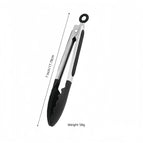 7inch❁Black silicone clip [opp bag]