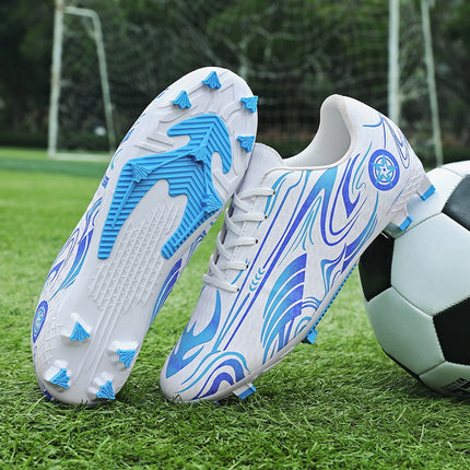 Douchuan's New Anti-Slip Broken Nail Children's Football Shoes Men's Professional Sports Training Shoes Low-Top Youth Sports Shoes