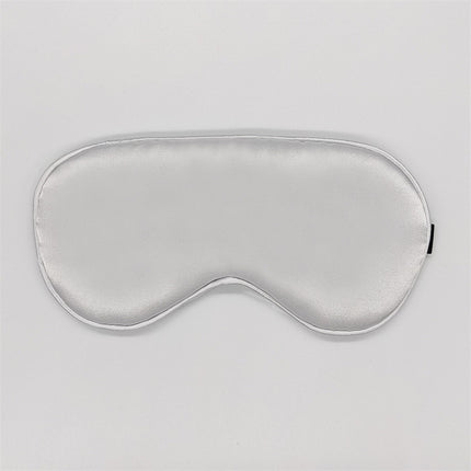 Cross-Border Eye Masks in Stock, Double-Sided Imitation Silk Sleep Wholesale, Blackout for Nap, Travel, Aviation, Full Blackout Eye Protection