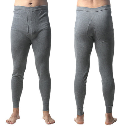 2026 Autumn/Winter Men's Thermal Cotton Pants, Thin Mid-High Waist Women's Leggings, Wholesale