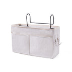 Milky white-cotton and linen binding