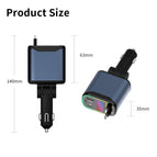 X1 breathing atmosphere light car charger [type-c+type-c]