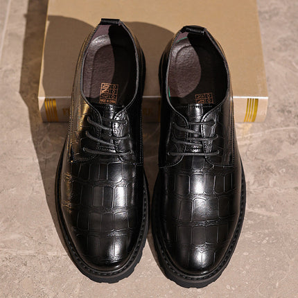 Cross-border leather shoes men's business men's shoes autumn and winter shoes British style casual men's formal shoes Amazon shoes wholesale