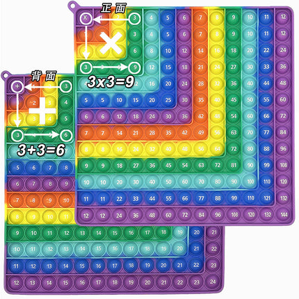 Promotional walking in Europe and America 12 factorial addition arithmetic learning puzzle science education pinch music teaching toys rodent pioneer