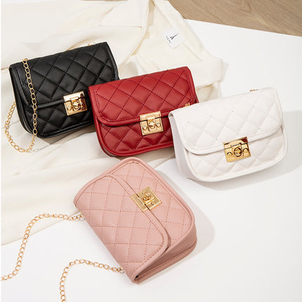 New Embroidered Bag 2021Ladies Bags Trendy Women's Bag Women's Mobile Phone Small Square Bag Fashion Chain Bag