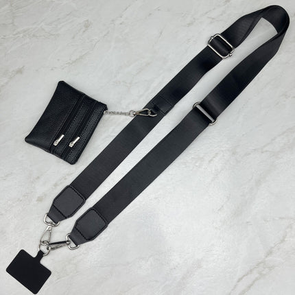 Colorful adjustable mobile phone lanyard slung rope mobile phone rope mobile phone chain rope outdoor anti-lost phone rope single shoulder strap