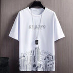 City-White-Short Sleeve / M