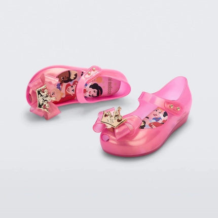2026 New Model Mei*Sha Children's Shoes Kids' Closed-Toe Jelly Shoes with Crown and Bow Princess Sandals