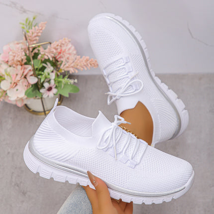 Foreign Trade Large Size Shoes 2025 Autumn Simple Lightweight Outdoor Mesh Shoes Breathable Mesh Shoes Wholesale