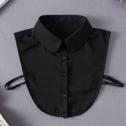 Fake Collar Women's All-match Shirt Collar Decoration Autumn and Winter Pointed Collar Matching Work Clothes Sweater Spring Round Neck Decoration Collar