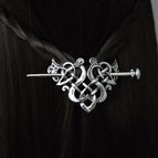 Style 1-round hair stick