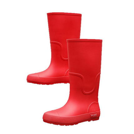 High-Top Women's Rain Boots, Spring & Fall Rain Boots, Women's High-Top Waterproof Shoes, Outdoor Work Non-Slip Waterproof Rubber Shoes, Women's Shoes