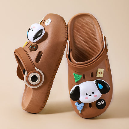 Thick-Soled Height-Increasing Clogs for Women, Summer 2025 New Model, Outdoor and Indoor Home Slippers, Closed-Toe Sandals for Men, Non-Slip