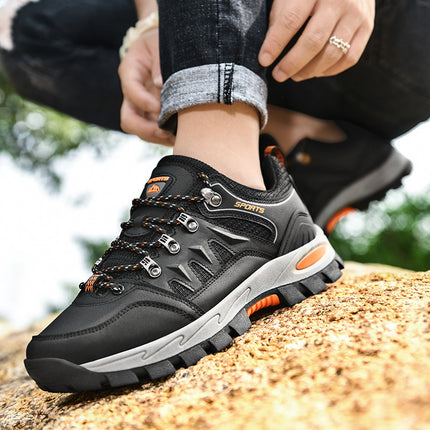 Outdoor Foreign Trade plus size Couple's Low-top Outdoor Hiking Shoes Autumn and Winter Fashion Men's and Women's Fashion Travel Shoes