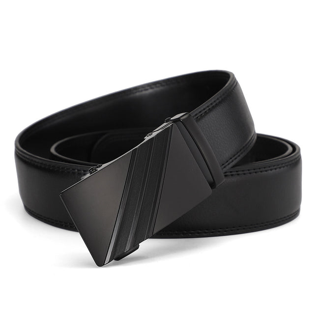 New belt men's automatic buckle men's belt leather belt business casual leather belt wholesale Guangzhou belt