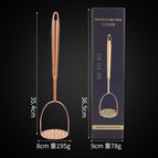 Tail mud press [rose gold] color boxed