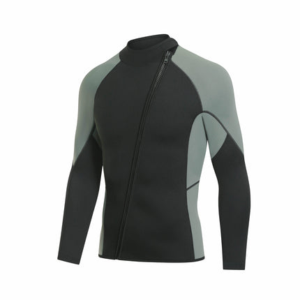 Cross-border Split 3mm Diving Suit Cold-proof Surfing Long Sleeve Sun-proof Snorkeling Surfing Jellyfish Suit Cold-proof Warm Swimsuit