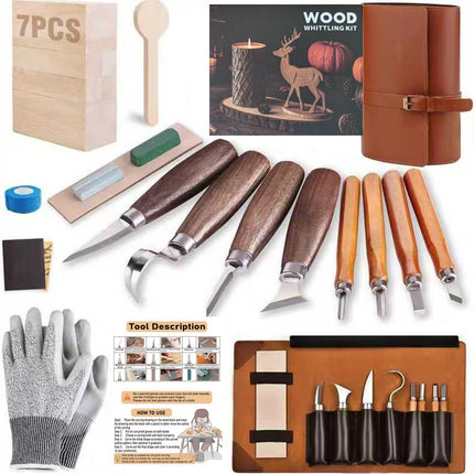 Carving Knife Walnut Wood Carving Knife Carving Tools Woodworking Knife Digging Knife Handmade Knife Wood Carving Knife