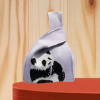 Giant panda purple