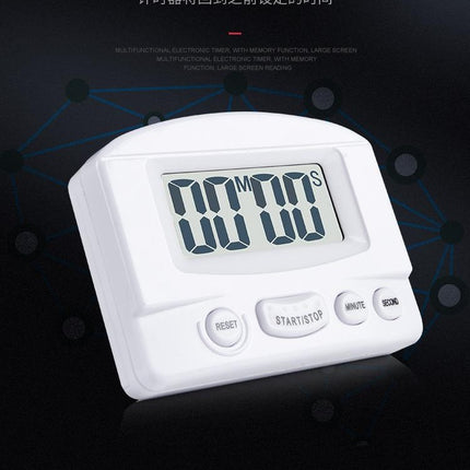 Countdown Timer Milk Tea Shop Kitchen Timer Timer Stopwatch Students Loud Timing Alarm Clock Electronic Reminker