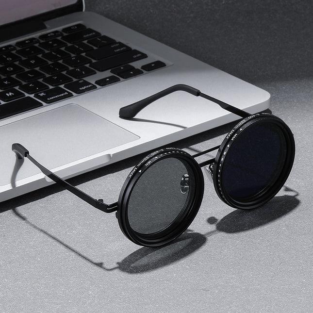 Metal Men's High-End Fishing Uv Protection Women's Sunglasses Polarized Sunglasses Cross-Border Outdoor Popular Sunglasses