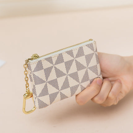 Coin Purse 2024 New Fashion Brand Creative Decorative Small Hanging Bag Women's Key Bag Simple Printed Mini Card Bag