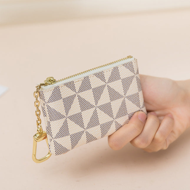 Coin Purse 2024 New Fashion Brand Creative Decorative Small Hanging Bag Women's Key Bag Simple Printed Mini Card Bag