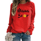 round neck red / S