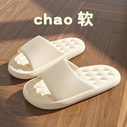 2025 Men's Summer Slippers for Outdoor Wear, Home Use, Bathing, Non-Slip, Comfortable Flat Sandals with Hollow Design