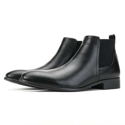 Men's Chelsea Boots Foreign Trade Small Square Men's Shoes All-match Fashion Cross-border Men's Ankle Boots
