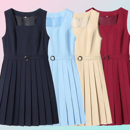Jumpsuit Vest Dress Cos Chainsaw Man War Devil School Uniform Anime Cosplay Costume Female High School Jk Uniform Skirt