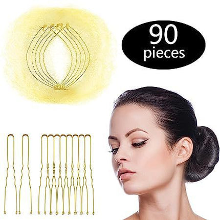 Hair Twister, Dance Net Bag, Ball Head, Stewardess Hair Flower, Invisible Hair Net, Wig, Disposable Hair Bag