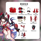 High-end fireworks clothing + accessories + masks / XS
