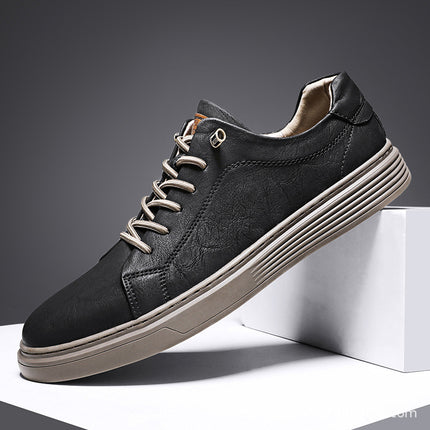 Summer Breathable Casual Board Shoes Men's British Fashion All-match Casual Shoes Non-slip Wear-resistant Lazy Shoes plus size 47