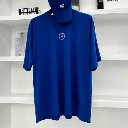 VQ muscle fitness Brothers Sports men's T-shirt summer round neck cotton running short sleeve top leisure generation hair